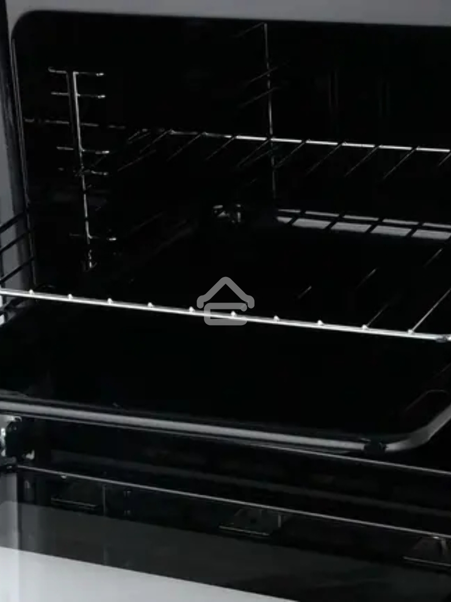 Плита газовая De Luxe 506040.24Г ЧР белый, конфорок 4 шт, духовка 54 л, 50 см x 85 см x 60 см