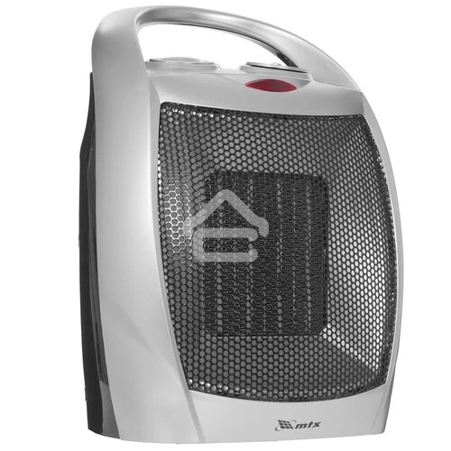 Тепловентилятор MTX FHC-1500, серый, 750/1500 Вт, 15 м2, термостат