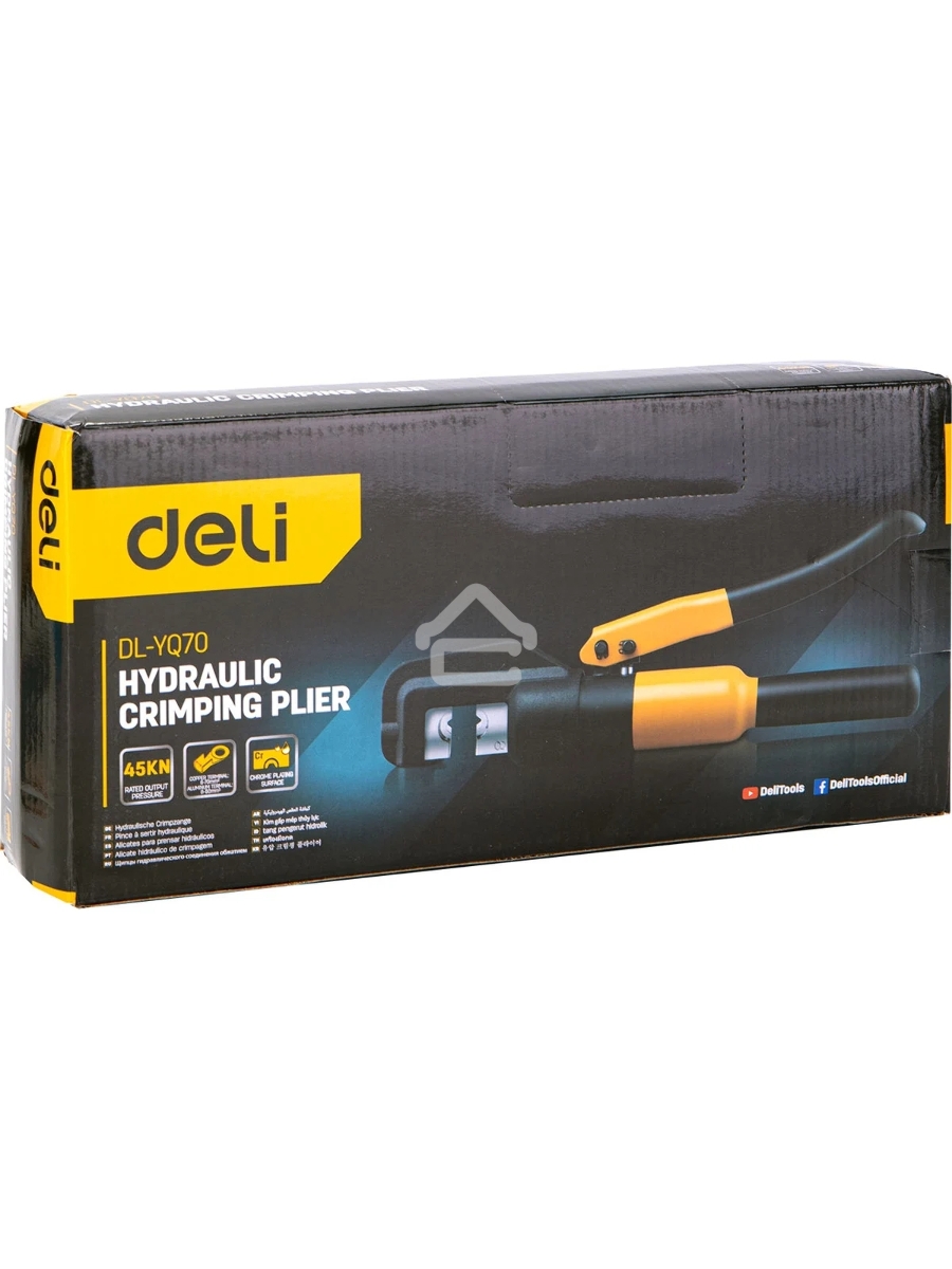 Ручной пресс (кримпер) гидравлический Deli DL-YQ70 6-70 мм²