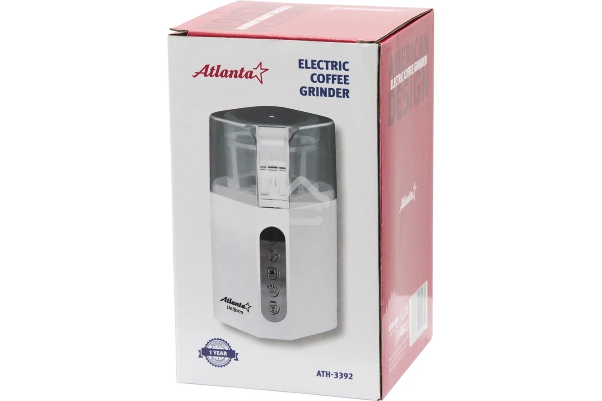 Кофемолка ATLANTA ATH-3392 белый
