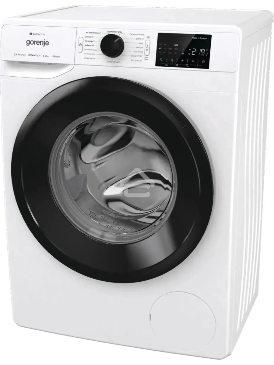 Стиральная машина Gorenje WPNEI72SA1SWIFI/C белый загр. фронтальная макс.: 7 кг 1200об/мин класс: А+++