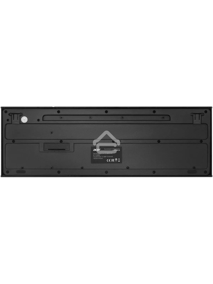 Клавиатура + мышь Acer OKR120 клав:черный мышь:черный USB беспроводная Multimedia