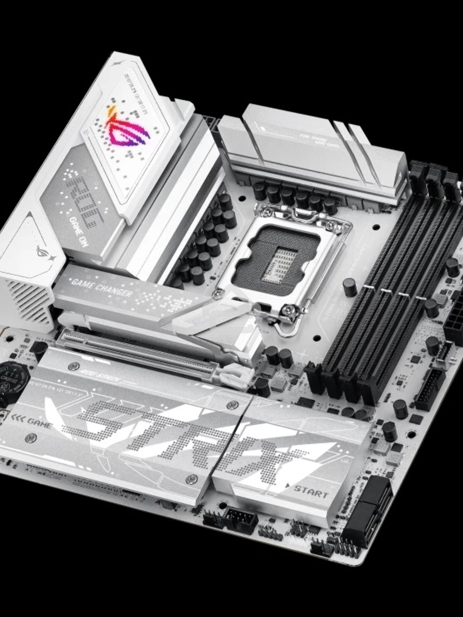 Материнская плата ASUS ROG STRIX B860-G GAMING WIFI, LGA 1851, Intel B860, 4xDDR5, 4xSATA, 4xM.2, 1xPCIe 5.0 x16, 1xDP, 1xHDMI, 1xThunderbolt 4, 1x 2.5Gb LAN, 1xUSB-C 20Gbps, 1xUSB-A 10Gbps, 3xUSB-A 5Gbps, 4xUSB-A 2.0, 2x3.5 мм, 7.1, mATX