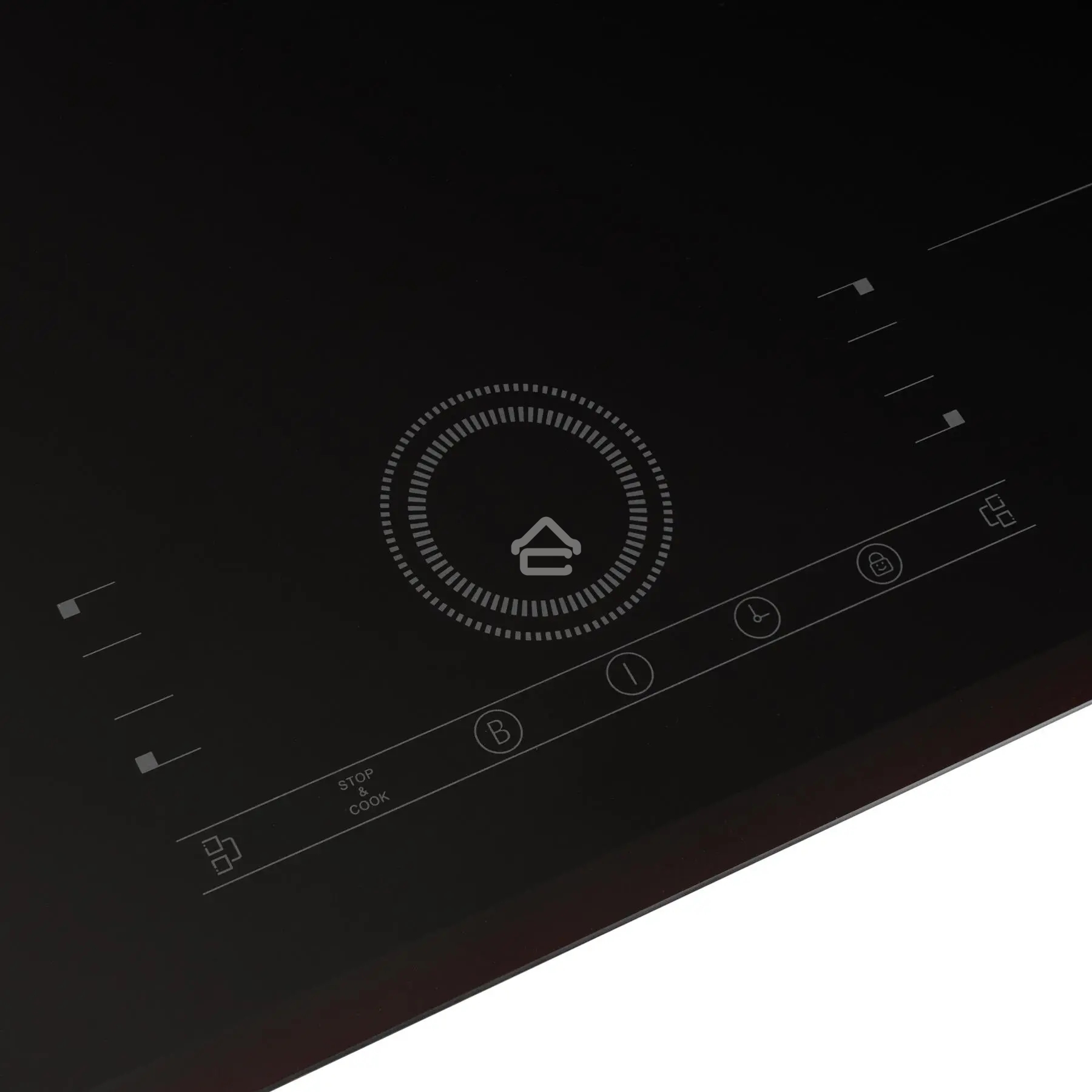 Индукционная варочная панель DeLonghi ELETTRA 4B2P CR черный