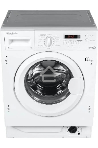 Встраиваемая стиральная машина HOMSair WMB1486WH белый, загрузка фронтальная 8 кг, 6 кг - сушка, 1400 об/мин, класс: A