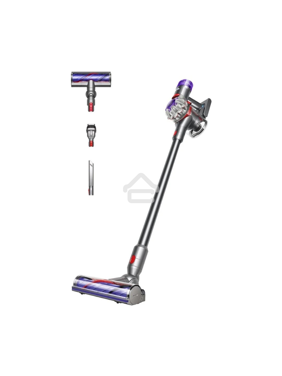 Вертикальный пылесос DYSON V8 Advanced silver nickel 492637-01
