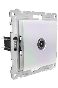 Коннектор TV СП Pixel механизм перламутр. TOKOV ELECTRIC TKE-PX-A1C-C04