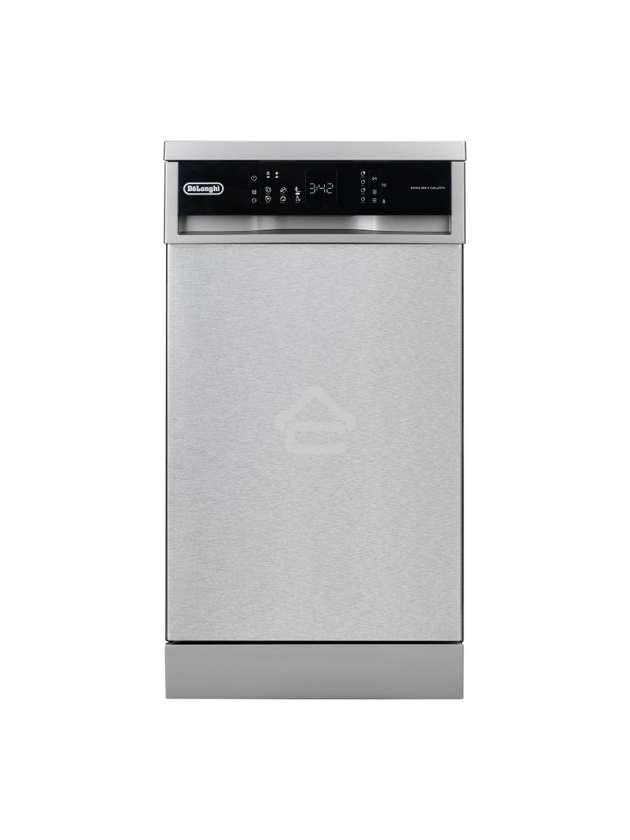 Посудомоечная машина DeLonghi DDWS 465 X Callisto, серебристая, 44.8 см, 10 компл., 52 дБ, класс A++