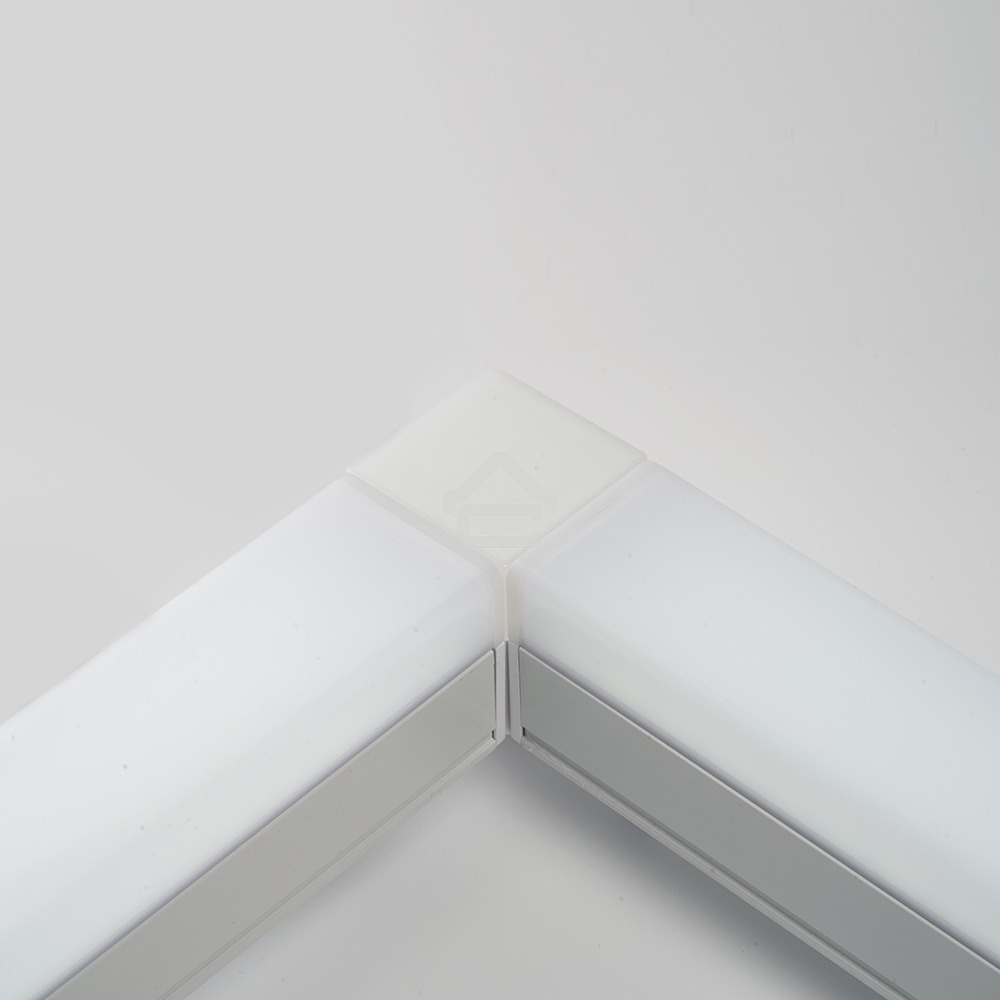 Светильник светодиодный Feron AL4020 ДПО-36вт 4000К 3600Лм линейный рассеиватель матовый в алюминиевом корпусе белый