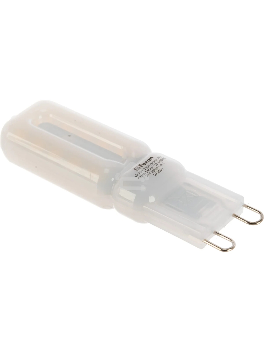 Лампа светодиодная FERON LB-431 (25756) 7W 230V G9 4000K