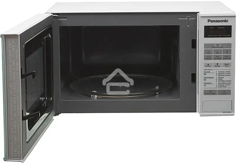 Микроволновая печь Panasonic NN-ST251WZPE белый, 20 л, 800 Вт, переключатели - сенсор
