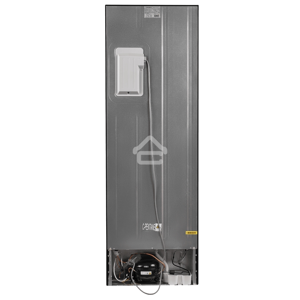 Холодильник Maunfeld MFF185NFХ10 нержавеющая сталь двухкамерный инвертор 240/100л морозилка снизу, No Frost