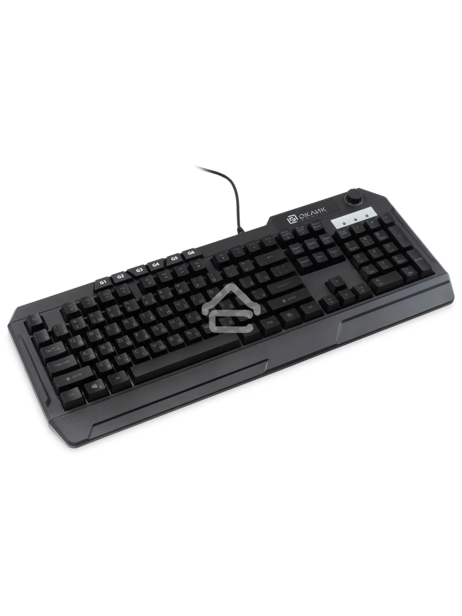 Клавиатура Oklick 715G (1680657) проводная, USB, черный