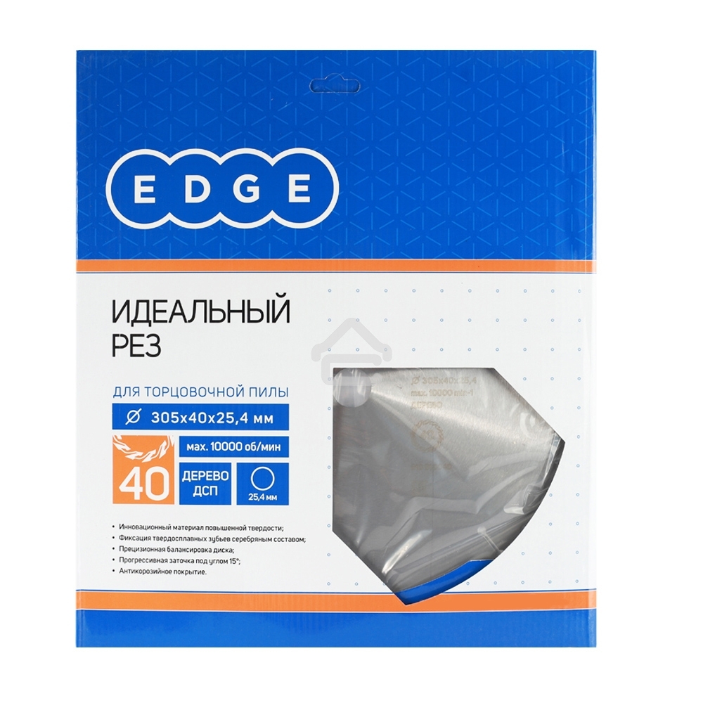 Диск EDGE by PATRIOT пильный по дереву 305x40x25,4 для торцовочной пилы