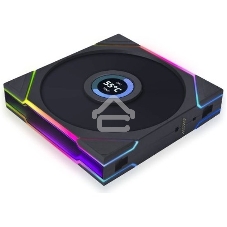 Корпусный вентилятор LIAN LI UNI FAN TL LCD (3pcs) G99.12TLLCD3B.00 черный 120мм 1900rpm 27db 7-pin