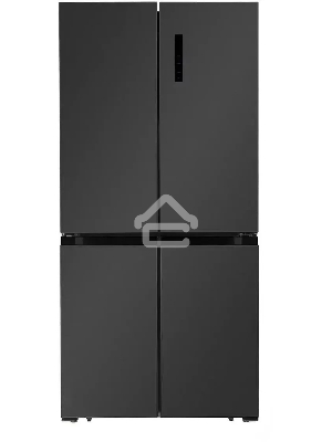 Холодильник  LEX LCD450MgID серый трехкамерный 288/129л морозилка снизу Side-by-Side