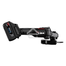 Угловая шлифовальная машина аккумуляторная Deli DC601, (2АКБ*4А·ч + ЗУ, 20В, 115мм, М14, 3500/6000/8500об/мин, сумка)