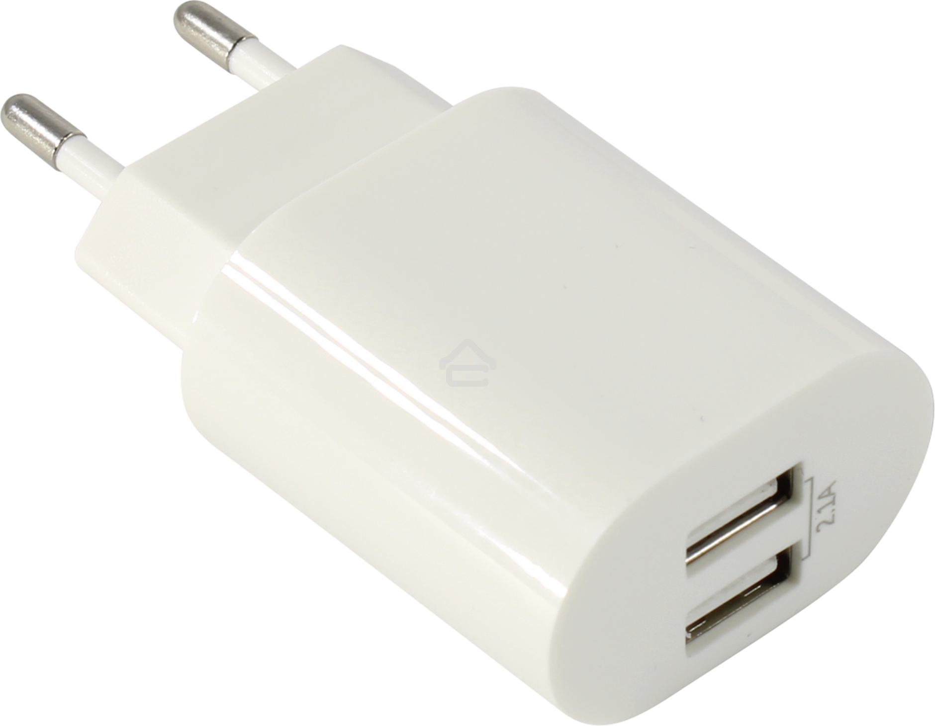 Сетевое зарядное устройство Defender UPC-24 2XUSB 5V/2.1A