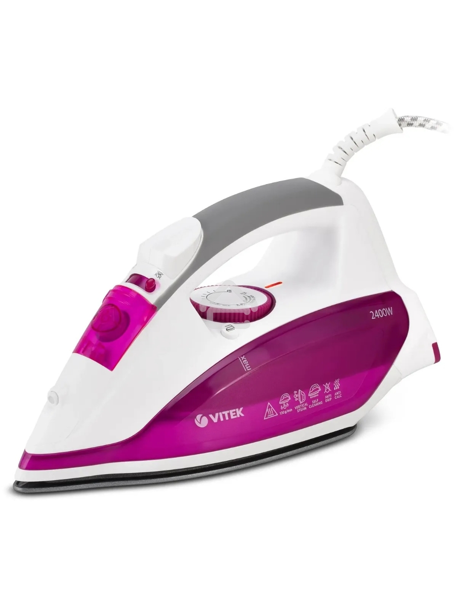 Утюг Vitek VT-1262 PK розовый