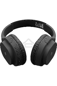 Гарнитура накладные Digma BT-18 черный беспроводные bluetooth оголовье