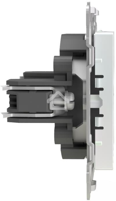 Коннектор TV TOKOV ELECTRIC СП Pixel механизм перламутр.