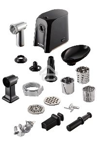 Мясорубка Redmond RMG-1223-6 1000Вт черный/серебристый