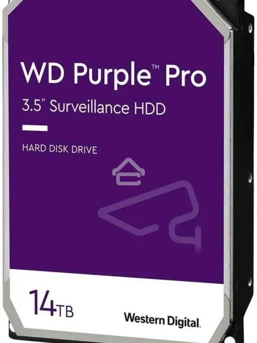 Жесткий диск Western Digital Purple Pro 14TB (WD142PURP) {Serial ATA III, 7200- rpm, 512Mb, 3.5