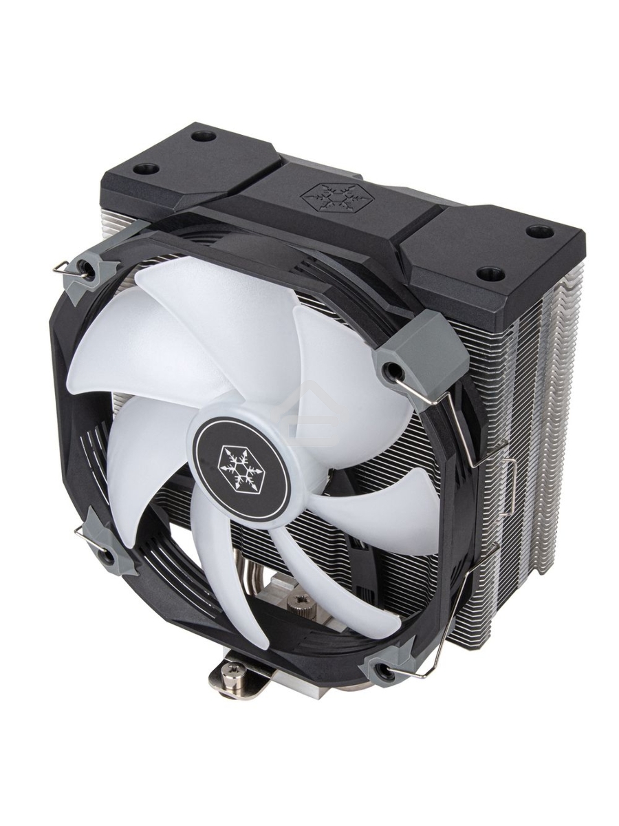 Вентилятор Silverstone G53ARV140ARGB20  High-performance 140mm CPU cooler with four Ø6mm copper heat-pipes designed specific 