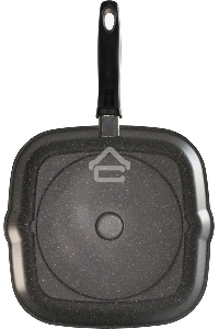 Сковорода-гриль StarWind Chef SW-CH3027GGR, 27х27см, без крышки, серый