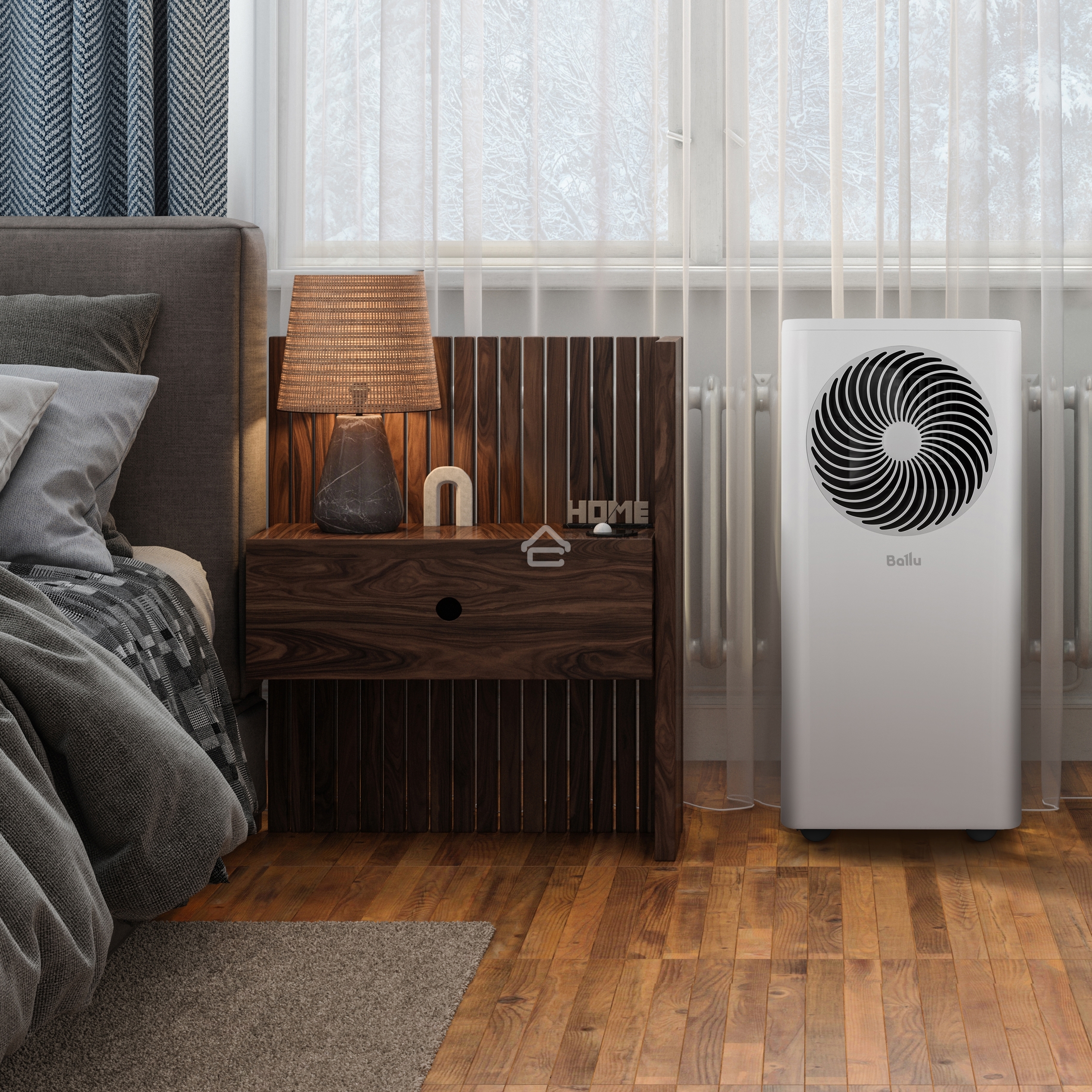 Кондиционер мобильный Ballu Orbis BPAC-09 OR/N6