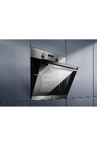 Духовой шкаф электрический встраиваемый Electrolux EOF3H00BX нержавеющая сталь