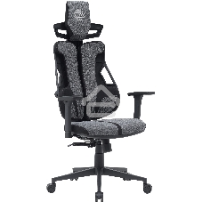 Кресло компьютерное Cactus CS-CHR-DUO-GYBK серый/черный