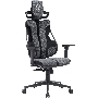 Кресло компьютерное Cactus CS-CHR-DUO-GYBK серый/черный