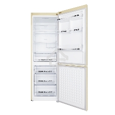 Холодильник Maunfeld MFF187NFIBG10 бежевый двухкамерный 232/98л морозилка снизу, Total No Frost