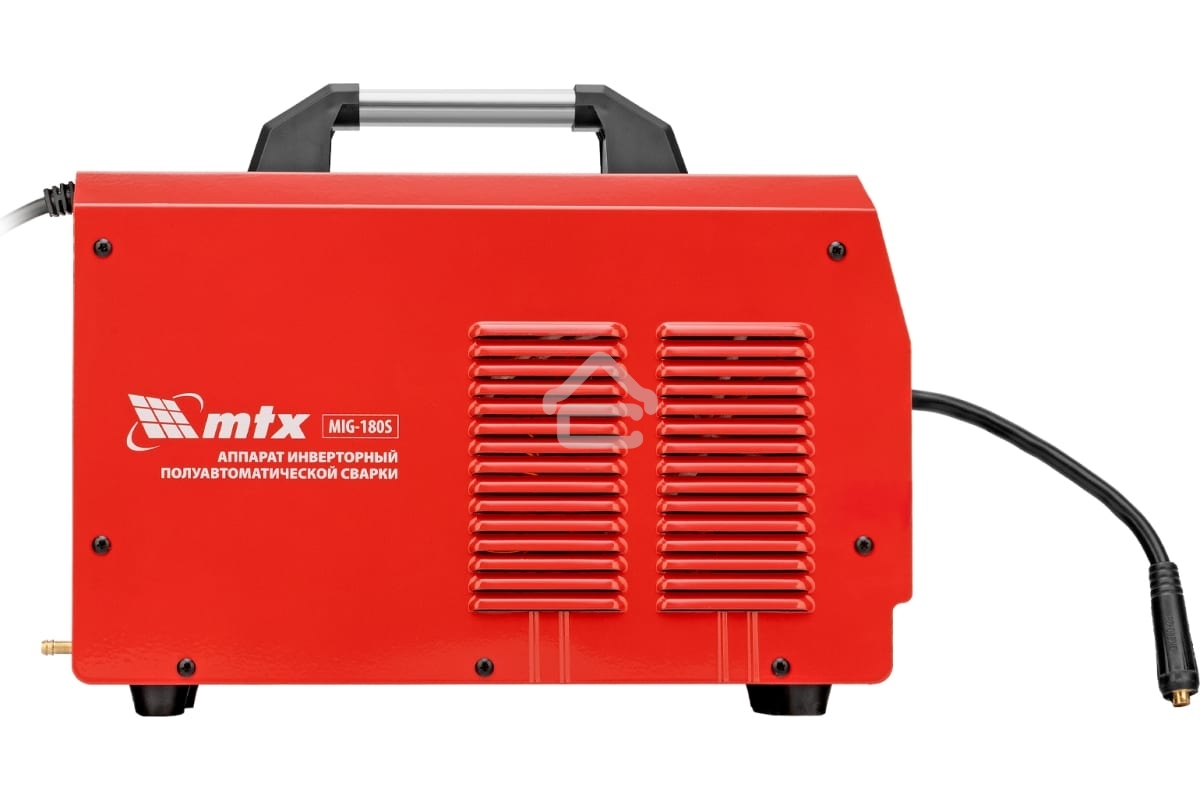 Аппарат инвертор. полуавтомат. cварки MIG-180S, 180A, ПВ 60%, катушка 5 кг MTX
