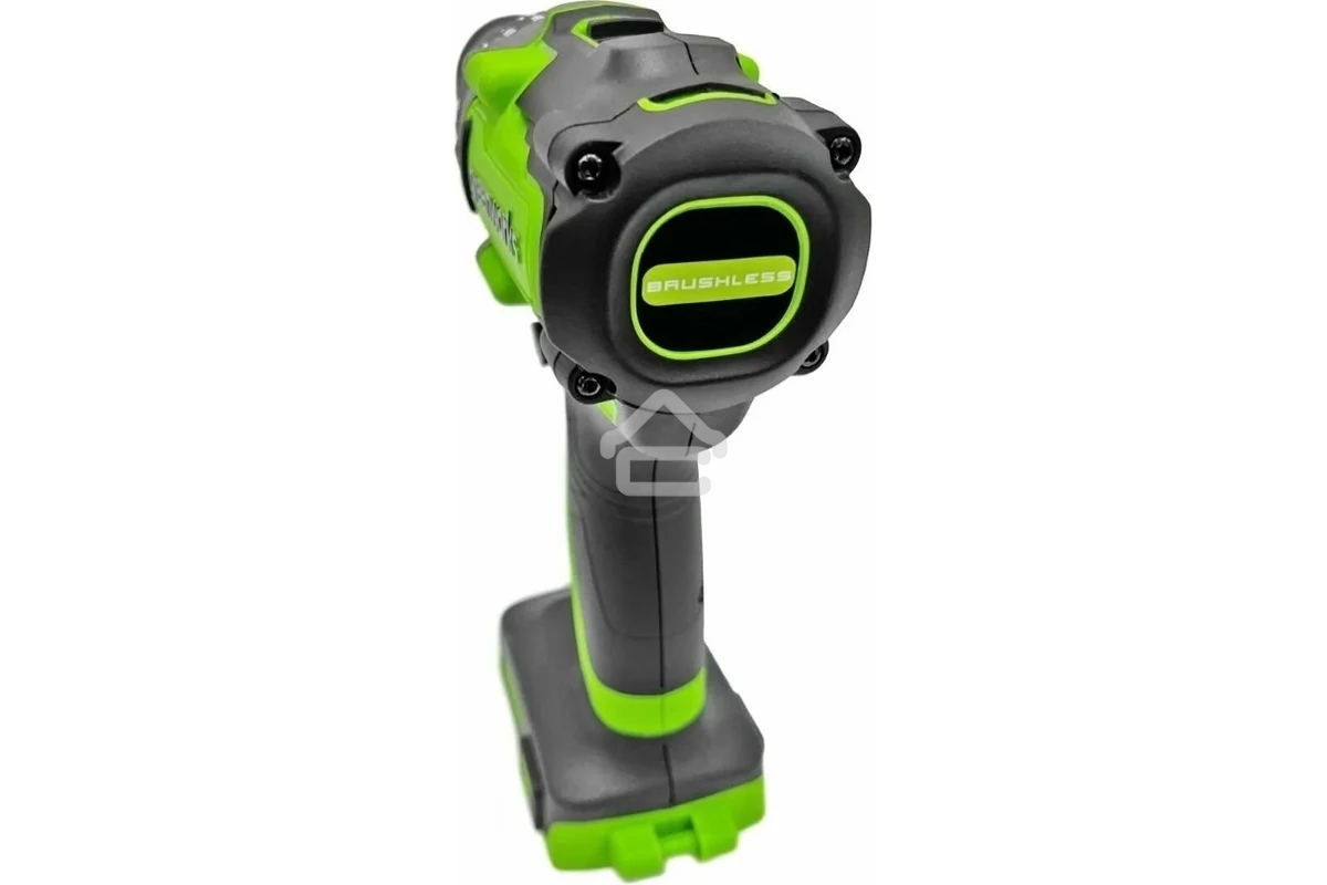 Дрель-шуруповерт аккумуляторная GREENWORKS GD24DD140, Аккумуляторная, 24В, Без АКБ и ЗУ