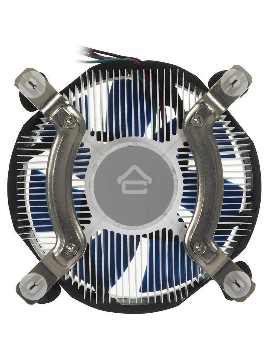 Кулер для процессора DEEPCOOL THETA 21 PWM черный/синий, 92 мм, алюминий, 2400 об/мин, 33.4 дБ, 4 pin, 95 Вт, 60.5 мм