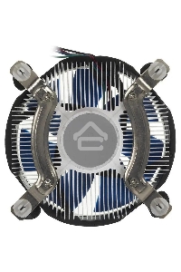 Кулер для процессора DEEPCOOL THETA 21 PWM черный/синий, 92 мм, алюминий, 2400 об/мин, 33.4 дБ, 4 pin, 95 Вт, 60.5 мм