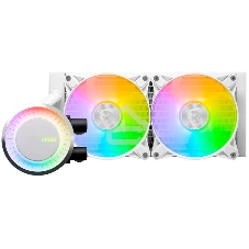 Система жидкостного охлаждения MSI MAG CORELIQUID E240 белый 120мм алюминий+медь 1800rpm 32.5db 4-pin 310W