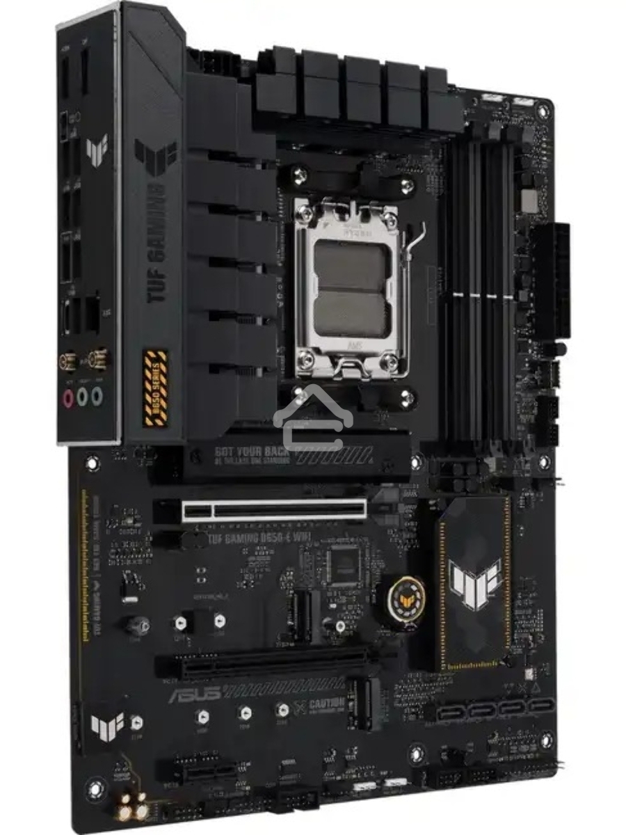 Материнская плата ASUS TUF GAMING B650E-PLUS WIFI, AM5, AMD B650, 4xDDR5, 4xSATA, 3xM.2, 1xPCIe 5.0 x16, 1xPCIe 4.0 x4, 2xPCIe 4.0 x1, 1xDisplayPort, 1xHDMI, 1x2.5Gb LAN, Wi-Fi 6E, Bluetooth 5.3, 1xUSB-C 20Gbps, 3xUSB-A 10Gbps, 6xUSB-A 2.0, 5x3.5 мм, 7.1,