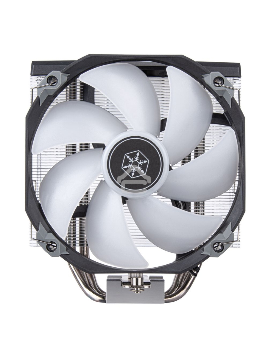 Вентилятор Silverstone G53ARV140ARGB20  High-performance 140mm CPU cooler with four Ø6mm copper heat-pipes designed specific 