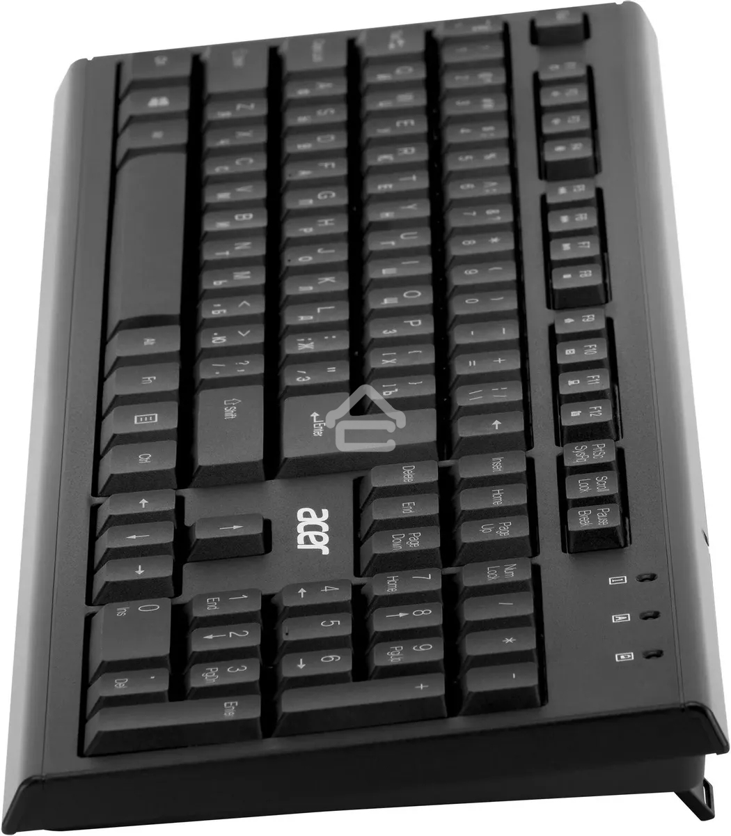 Клавиатура + мышь Acer OKR120 клав:черный мышь:черный USB беспроводная Multimedia