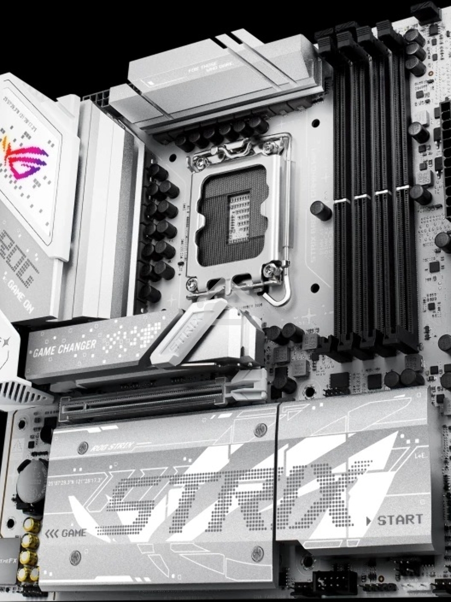 Материнская плата ASUS ROG STRIX B860-G GAMING WIFI, LGA 1851, Intel B860, 4xDDR5, 4xSATA, 4xM.2, 1xPCIe 5.0 x16, 1xDP, 1xHDMI, 1xThunderbolt 4, 1x 2.5Gb LAN, 1xUSB-C 20Gbps, 1xUSB-A 10Gbps, 3xUSB-A 5Gbps, 4xUSB-A 2.0, 2x3.5 мм, 7.1, mATX