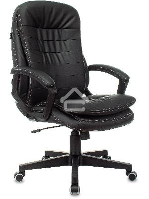 Кресло руководителя Бюрократ T-9950LT/BLACK сиденье черный, искусственная кожа