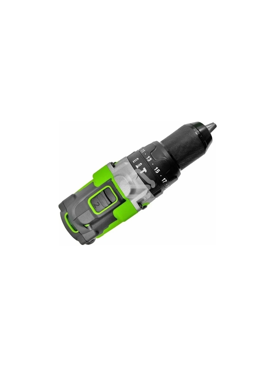 Дрель-шуруповерт GREENWORKS GD24DD140, Аккумуляторная, 24В, Без АКБ и ЗУ