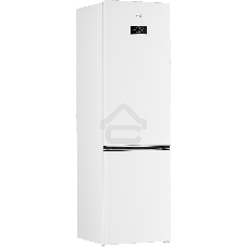 Холодильник Beko B3R0CNK402HW белый двухкамерный 257/100л морозилка снизу, No Frost