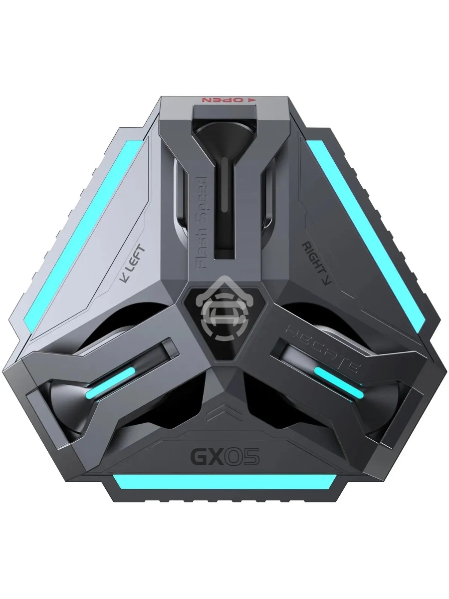 Наушники с микрофоном Edifier GX05 серый вкладыши BT в ушной раковине