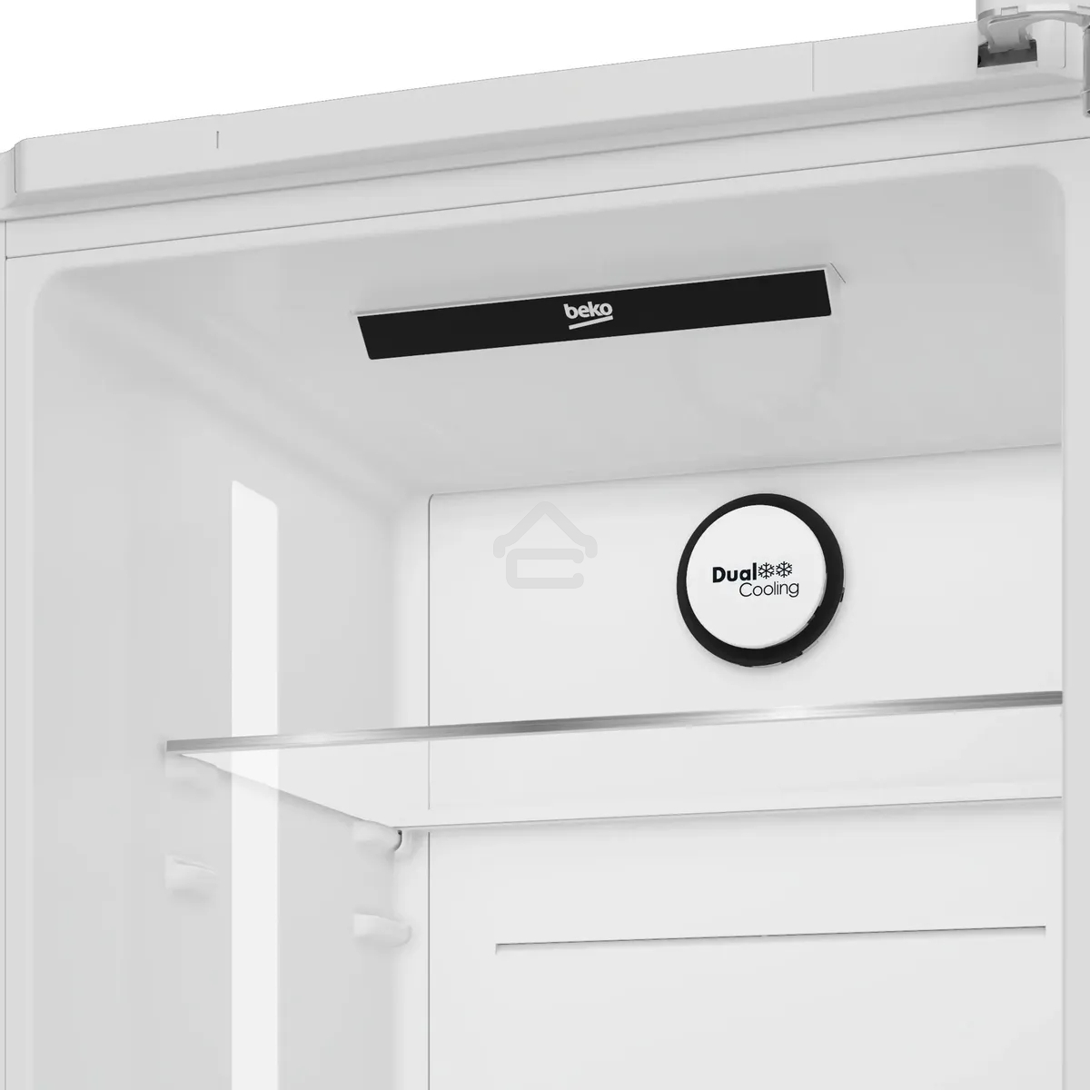 Холодильник Beko B3R1CNK363HW (R) белый двухкамерный 220/100л морозилка снизу, No Frost