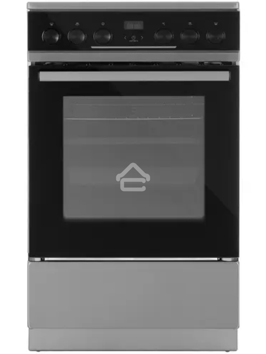 Плита электрическая Gorenje GEC5C61XPA серебристый, конфорок 4 электрических, духовка 70 л, 50 см x 85 см x 59.4 см
