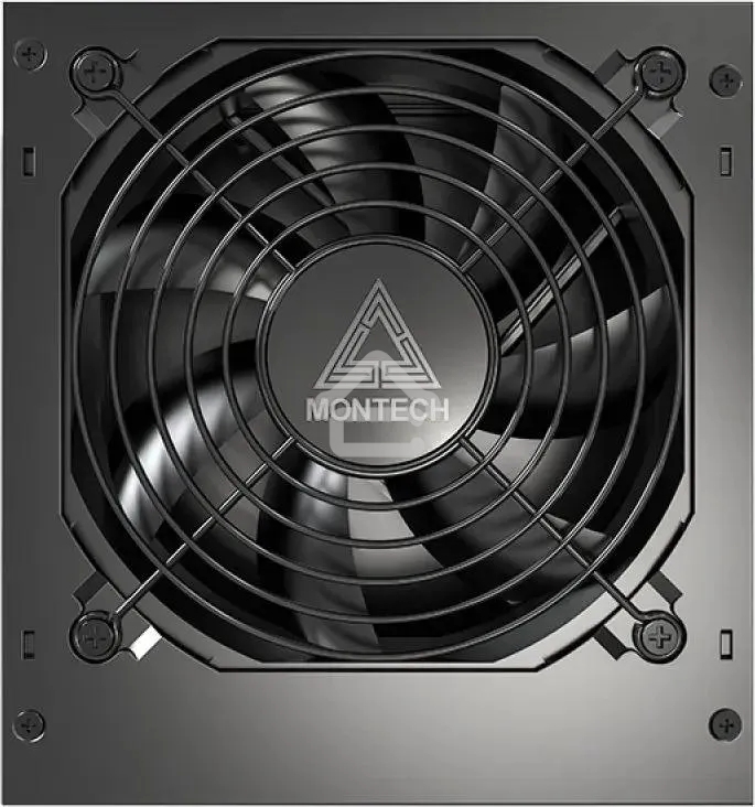 Блок питания Montech APX 550 (XWYA11-550), 550 Вт, 80 PLUS белый, 120 мм, немодульный, черный